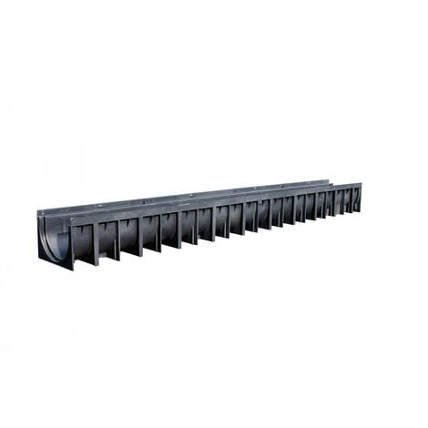 Kit caniveau grille galvanisé  3 mètres