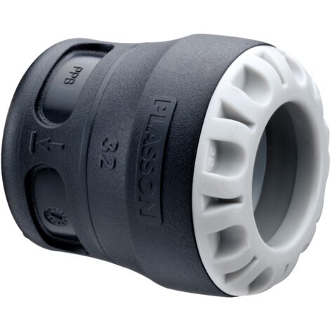 Bouchon de fin de ligne encliquetable Ø32 tube PE - Série 1 - Plasson