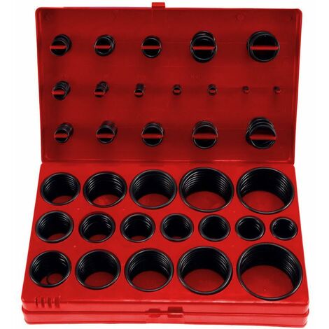 Coffret de 32 joints toriques en caoutchouc – Résiste aux huiles et carburants – Diamètre intérieur de 3 à 50 mm – Total 419 pièces – Beast