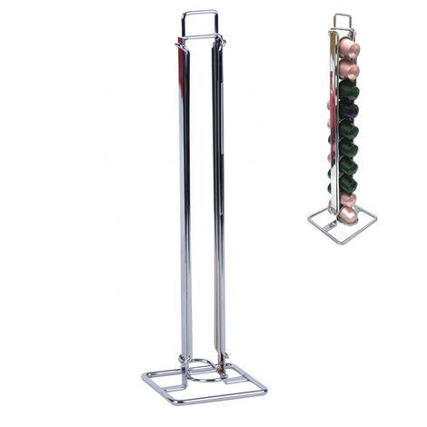 Distributeur porte Dosettes Support 20 capsules en Inox (1/2)