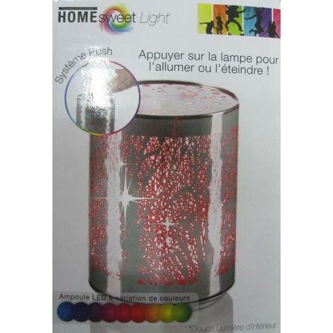 Lampe veilleuse LED multi-couleur Fôret (1/2)