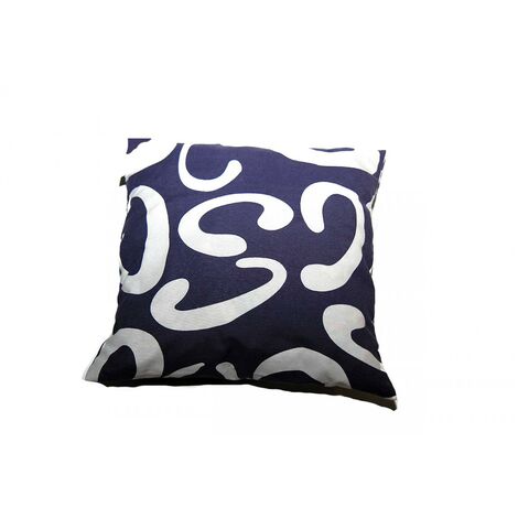 Coussin ''Bleu et Blanc'' 40 x 40 cm (1/2)