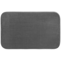Tapis SDB Mémoire de forme Gris
