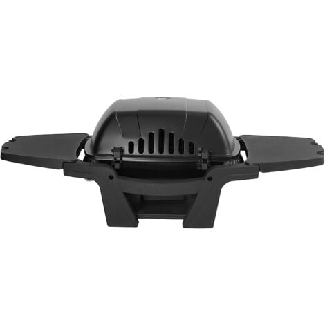 TAINO MAHTO Gasgrill Tischgrill 2 Brenner Schwarz