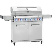 TAINO PLATINUM YAMARA 6+2 Gasgrill Edelstahl 6 Brenner Sear-Burner Backburner