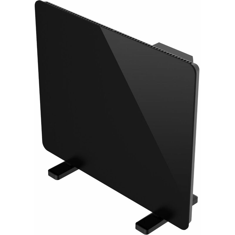 OUT u0026 OUT Ebony - Black Glass Panel Room Heater- 900W