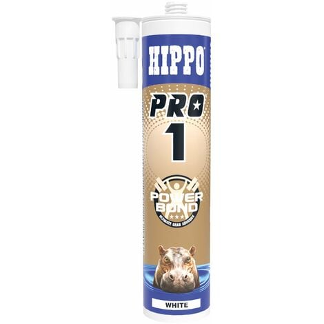 Hippo PRO 1 Ultimate Grab Power Bond 290ml Cartridge - White