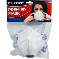 Filltite FFP1 Face Mask With Valve - 2 Pack