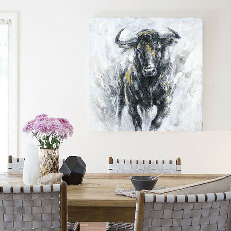 Cuadro Toro de Lidia
80x80 cm
