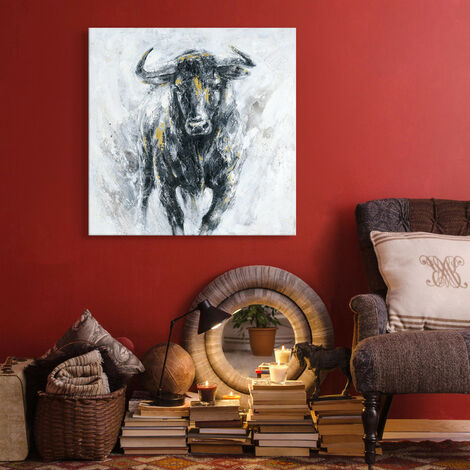 Cuadro Toro de Lidia
80x80 cm