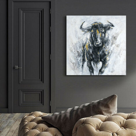 Cuadro Toro de Lidia
80x80 cm