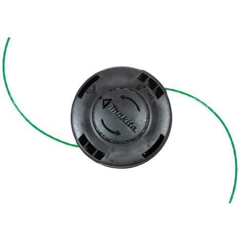 Makita 2 Testine Filettate Per Tagliaerba DUR190 DUR191 DUR368 DUR369 191D89 -4