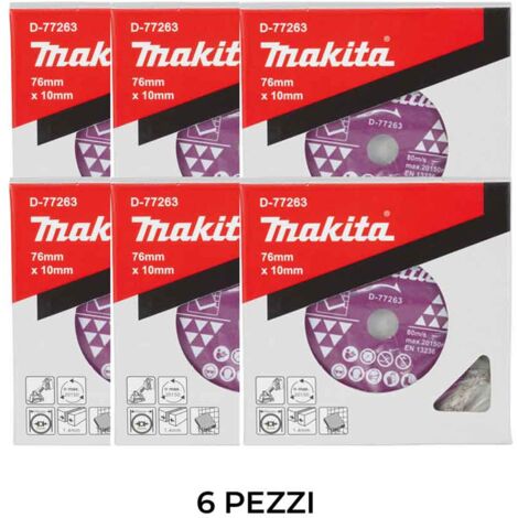 Dischi Da Taglio Makita 115mm - 10 Pezzi, Grana WA60T, Per Taglio Preciso - Foto 4