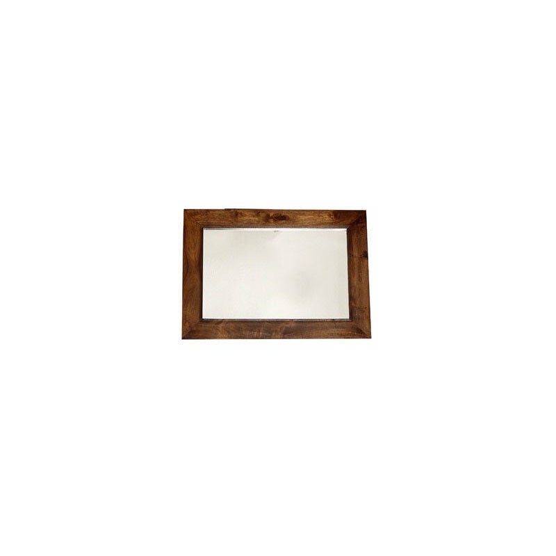 Dakota Dark Mango Solid Wood Frame Mirror