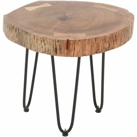 Natural Solid Accacia Wood Stool WIM