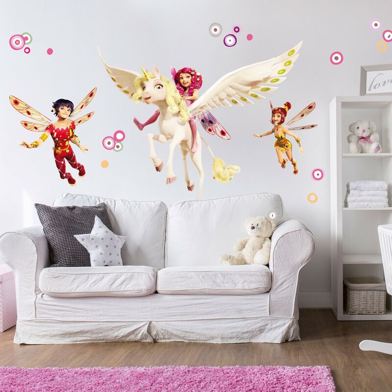 Adesivo murale Mia and Me - Fairy Mia Dimensione LxH: 75cm x 57cm