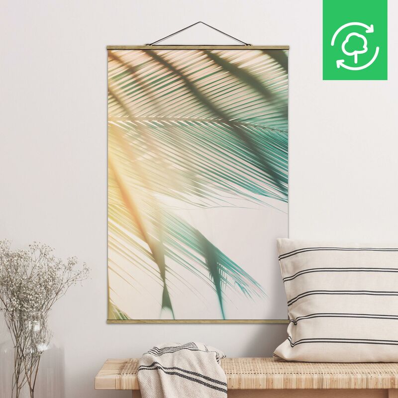 Quadri su tela stampe HD poster 5 pezzi spiaggia tropicale palme