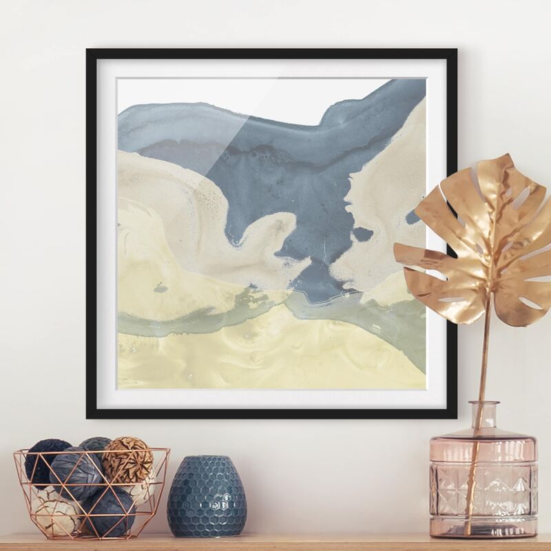 Poster con cornice - Tramonto Sopra Corfù Dimensione HxL: 20cm x