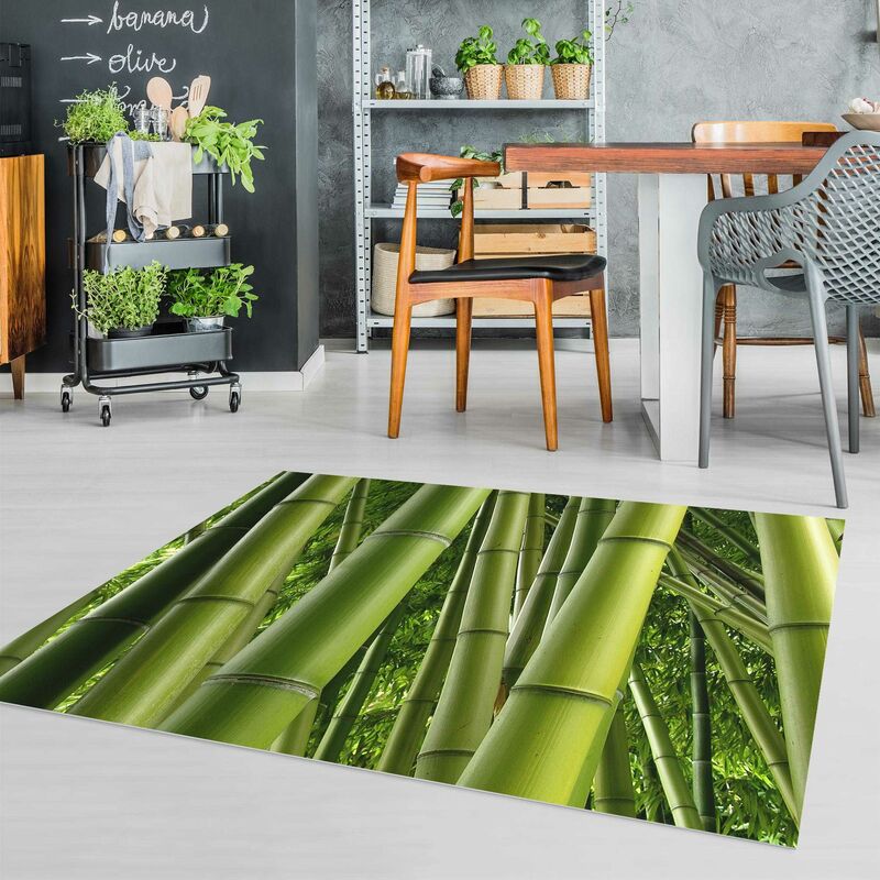 Tappeti in vinile - Bamboo Trees No.2 - Orizzontale 3:4 Dimensione HxL:  45cm x 60cm