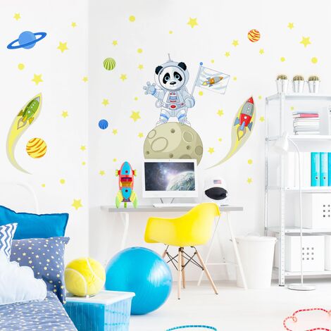 Adesivo murale decorativo mini Piume bianco