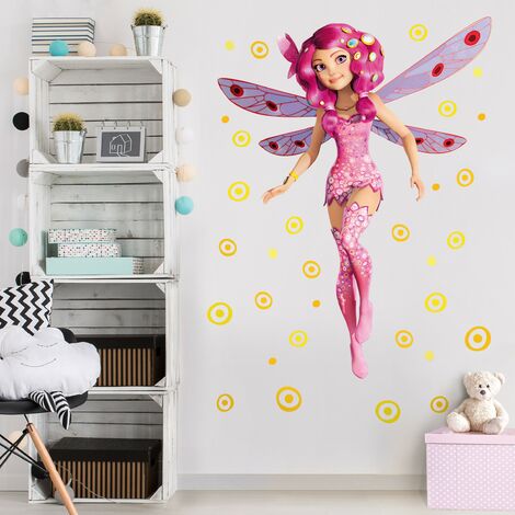 Adesivo murale Mia and Me - Fairy Mia Dimensione LxH: 75cm x 57cm