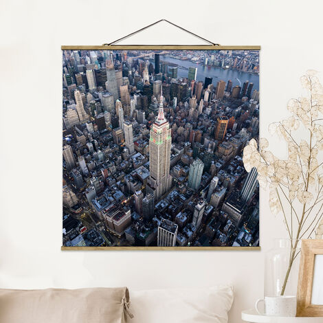 Quadro New York stampa su tela skyline Empire State Building