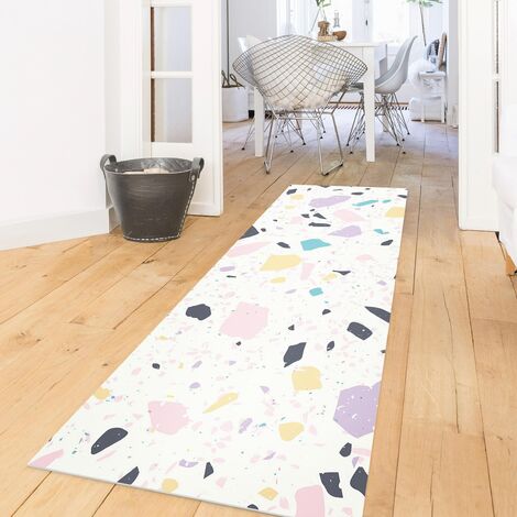 Tappeti in vinile - Motivo terrazzo dettagliato a Capri - Pannello  Dimensione HxL: 90cm x 30cm