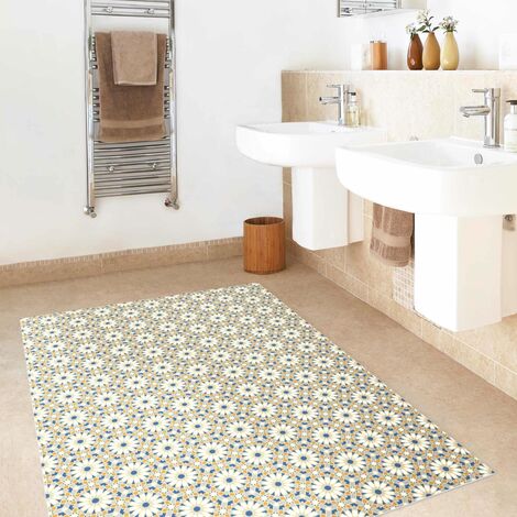 Tappeto bagno a forma di stella, 100% cotone, colore tortora