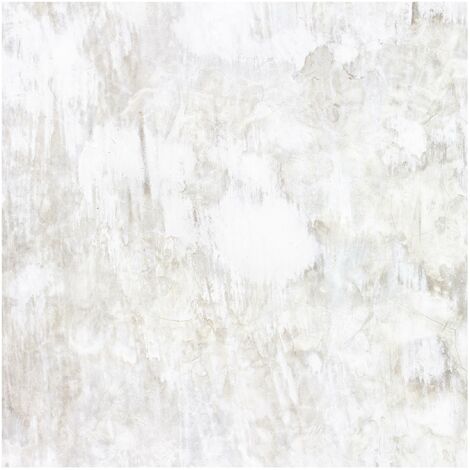 Carta da parati - Parete di cemento shabby bianca pitturata Dimensione HxL: 192cm  x 192cm Materiale: Smart