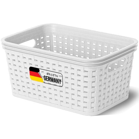 Novaliv Aufbewahrungsbox 1x Aufbewahrungskorb Rattan (1/5)