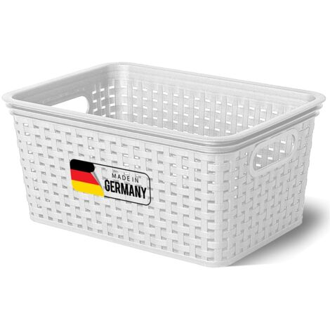 Novaliv Aufbewahrungsbox 1x Aufbewahrungskorb Rattan (1/5)