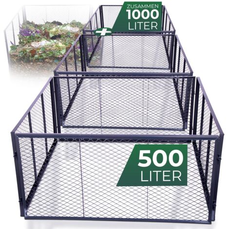 3x Novatool Komposter  2x Garten-Komposter