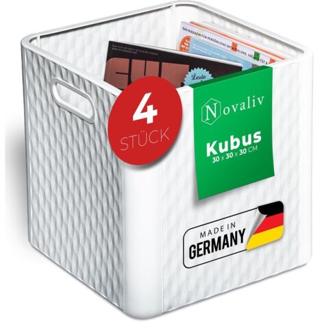 4x Novaliv Aufbewahrungsbox Aufbewahrungsbox