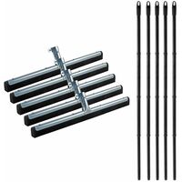 5x Novaliv Wischmopp 45 cm Breite
