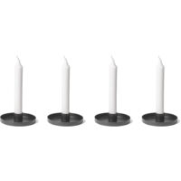 8x Novaliv Standkerzenhalter Stabkerzenhalter 8x Schwarz