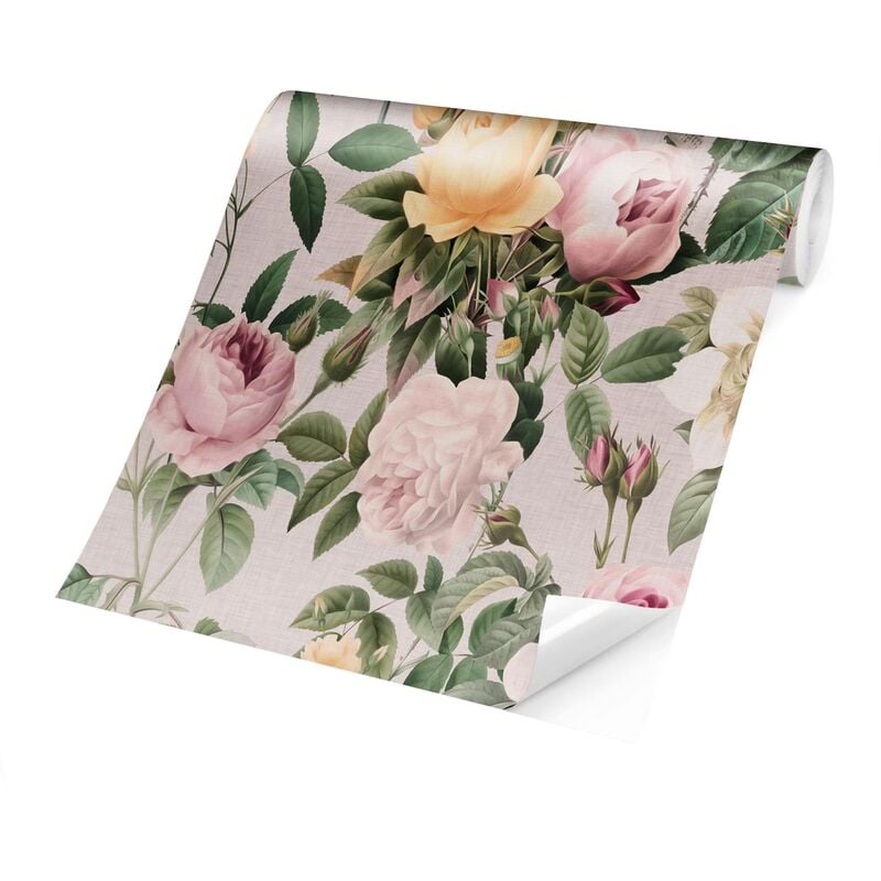 Papel Pintado Floral Despegable Adhesivo 17 7 Pulgadas X 78 - Temu Spain