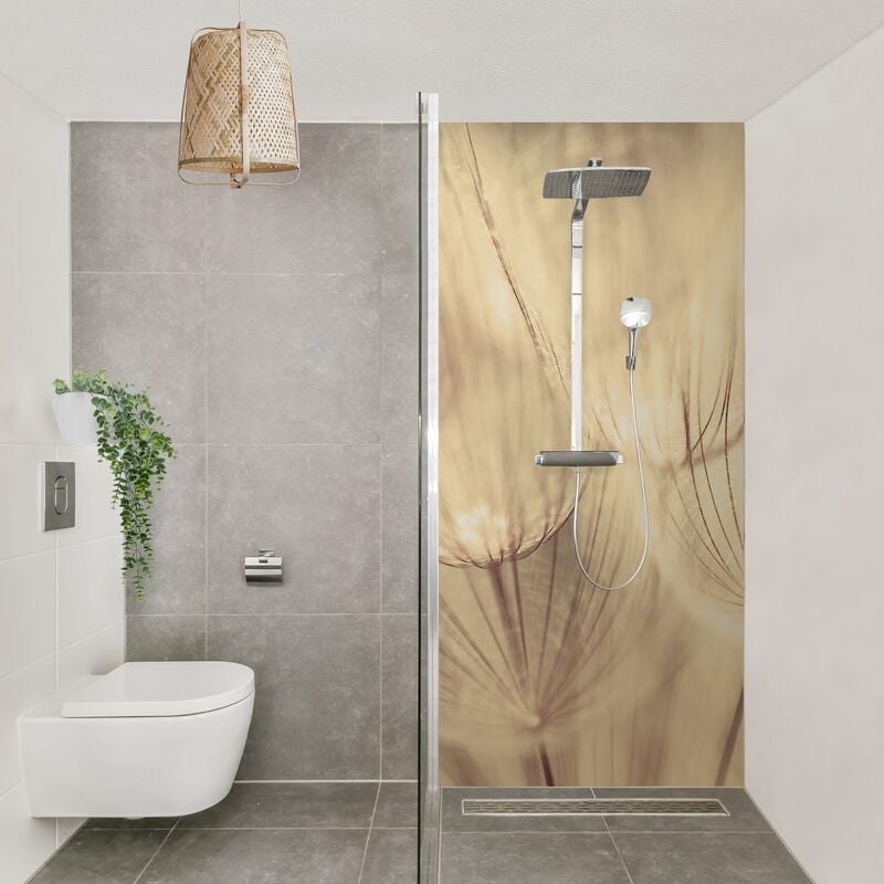 PANEL PARED DUCHA ACABADO PIEDRA COMPOSITE PIEDRA Y RESINA - 90X210CM -  STONE ´IT SILVER GREY 90