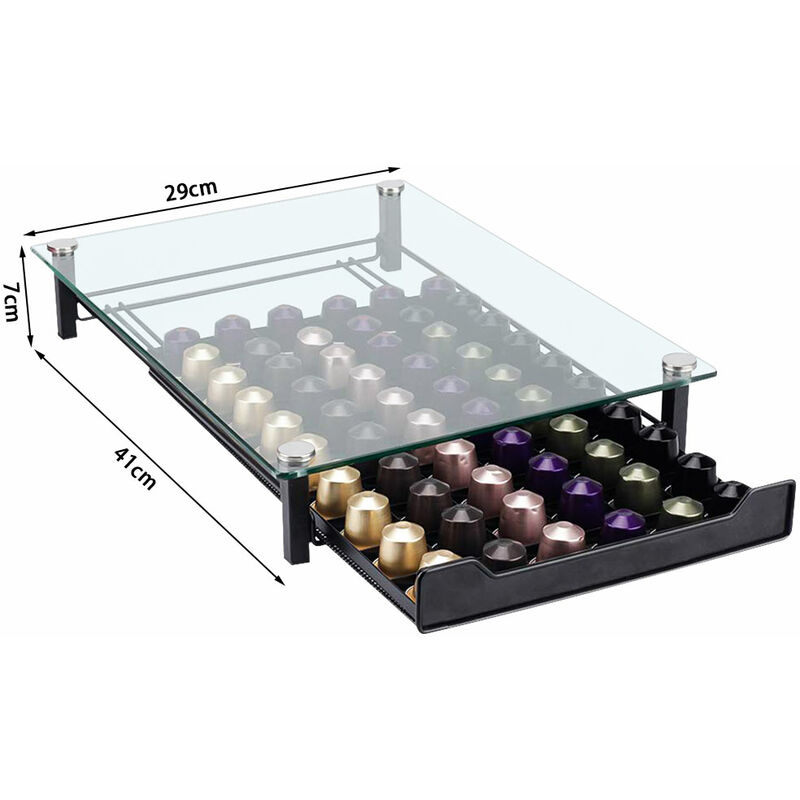Tiroir De Rangement Pour Capsules Nespresso (Capacité De 40 Dosettes