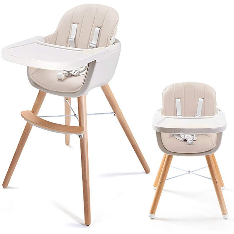 Chaise Haute Bébé Evolutive -dès 6 mois jusqu'à 20kg -Disco