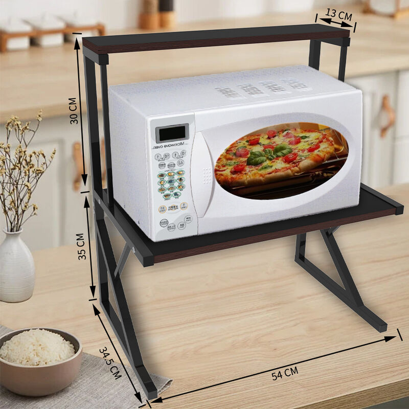 Calicosy Etagère Dessus Four À Micro Ondes - Rangement Malin Et Gain De Place - Style