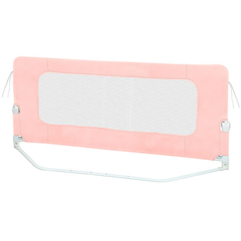 Barrière de lit 200cm, barrière de sécurité réglable en hauteur et pliable pour lits d'enfants et lits de parents