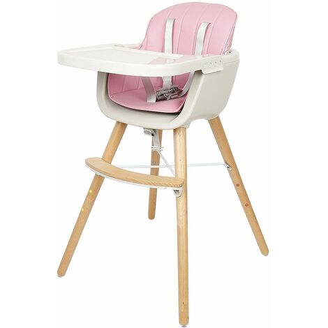 Chaise haute évolutive pour bébé, multi-fonction 2 en 1 / avec