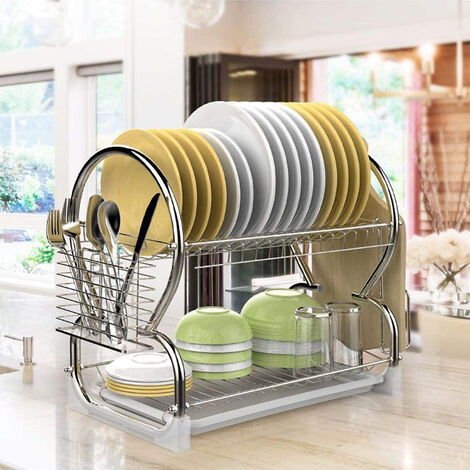 Tapis égouttoir à vaisselle en silicone, 50 x 40 cm, tapis égouttoir à  vaisselle avec