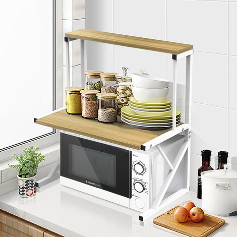 Acheter Étagère de rangement de cuisine multifonctionnelle à 3 niveaux,  étagère pour four à micro-ondes