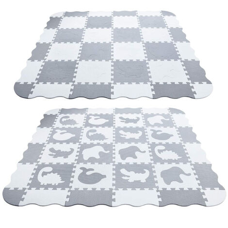 Sifree – Tapis de puzzle pour enfants – Lot de 16 pièces 30x30cm – Mousse EVA non toxique – Couleurs vives – Sécurisé et doux (1/5)