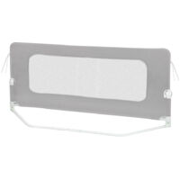 Barrière de lit 200cm, barrière de sécurité réglable en hauteur et pliable pour lits d'enfants et lits de parents
