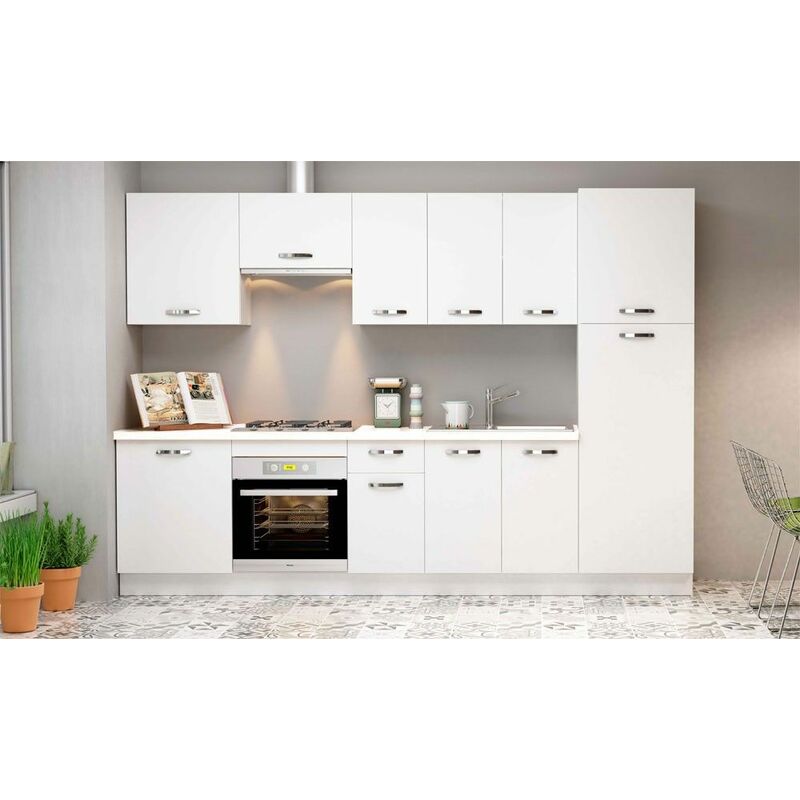 Muebles de cocina TOLEDO color blanco - Fanmuebles