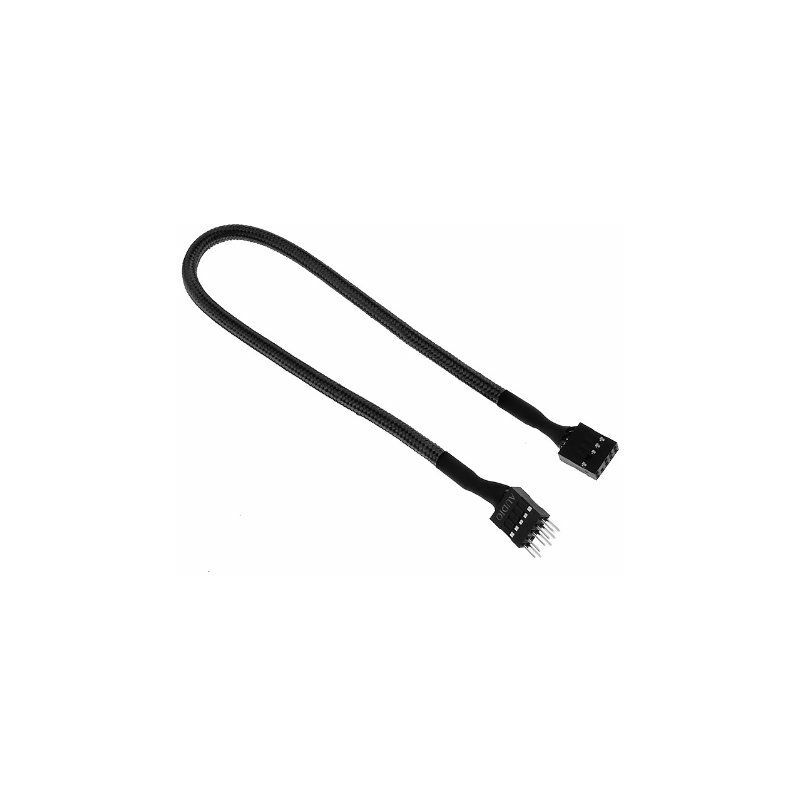 Cable Bitfenix Audio extension 30 cm de 03 negro