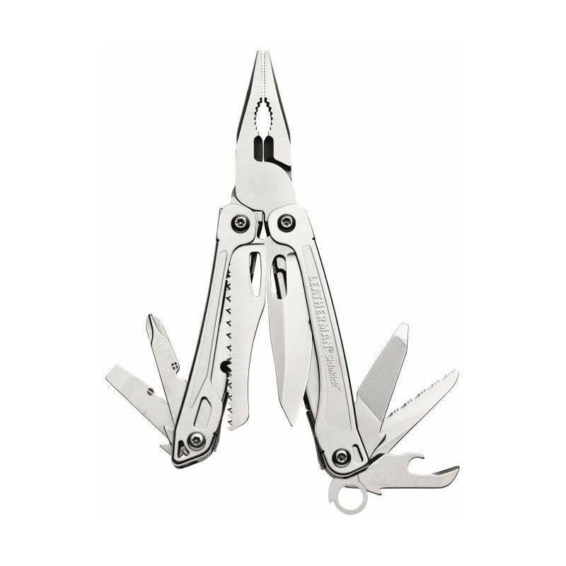 Leatherman Ltg831439 Navaja herramienta multiusos sidekick mut inoxidable con funda molle de acampada y senderismo