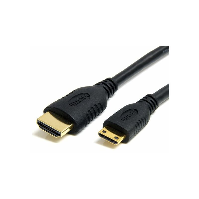 Startech.com Cable De alta velocidad con ethernet 50cm mini macho hdacmm50cm